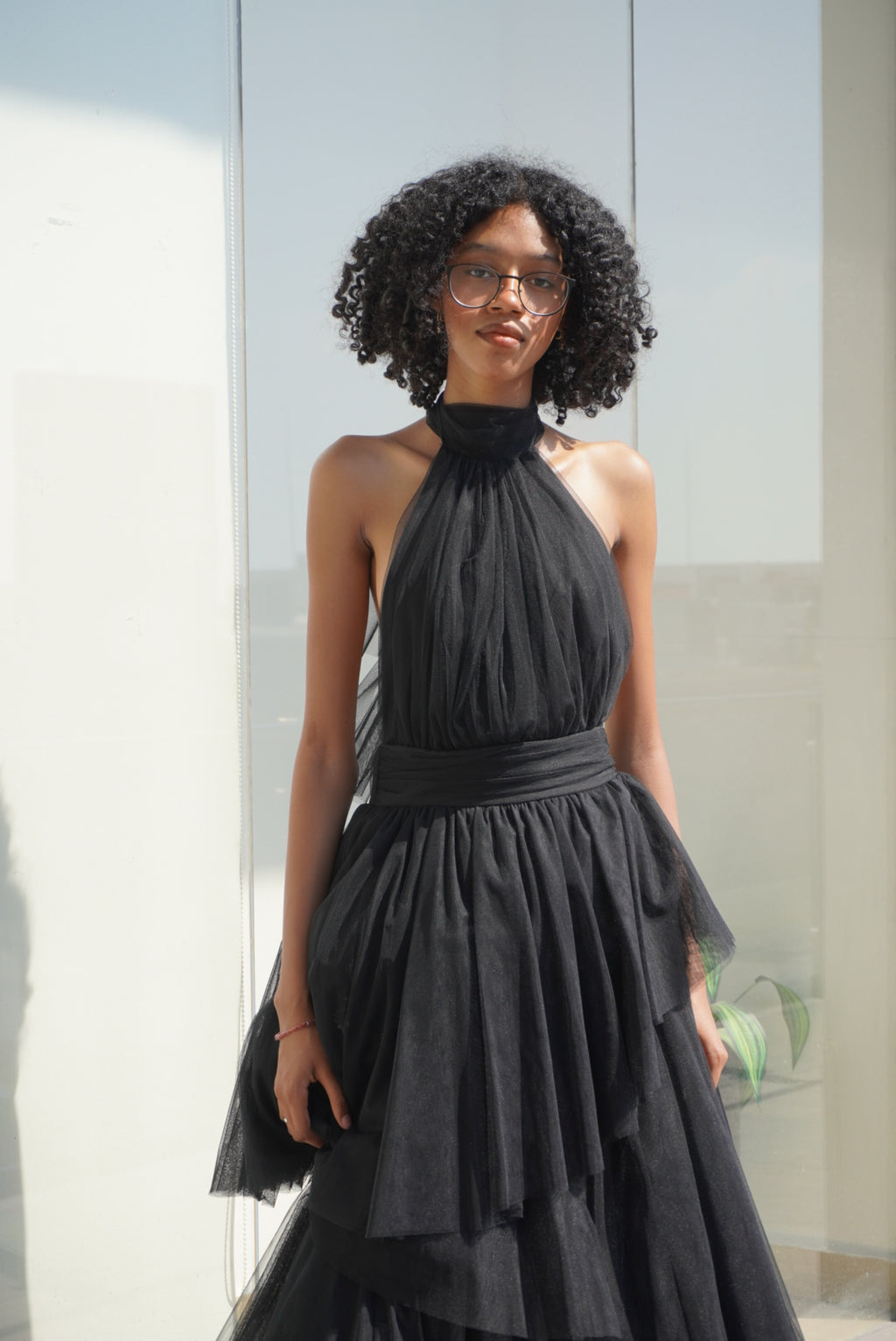 BLACK HALTER TUL