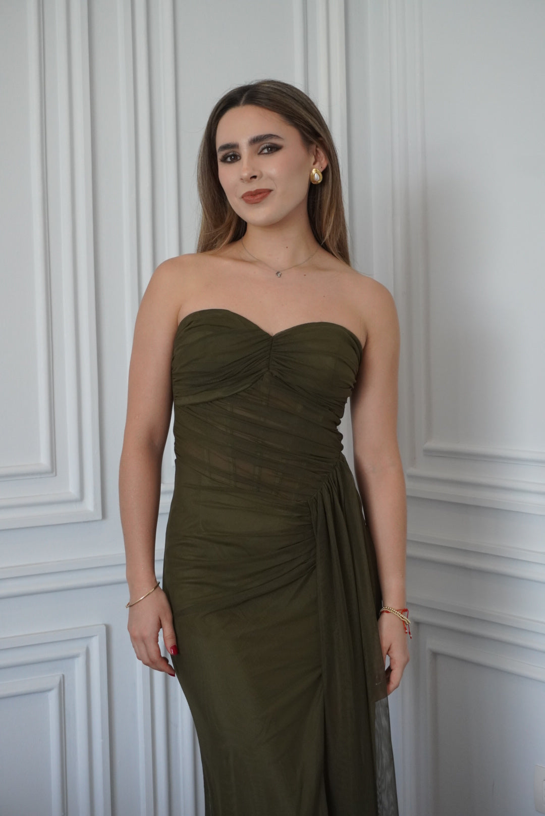OLIVE GOWN