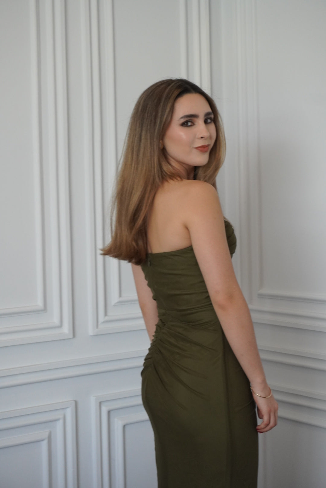 OLIVE GOWN