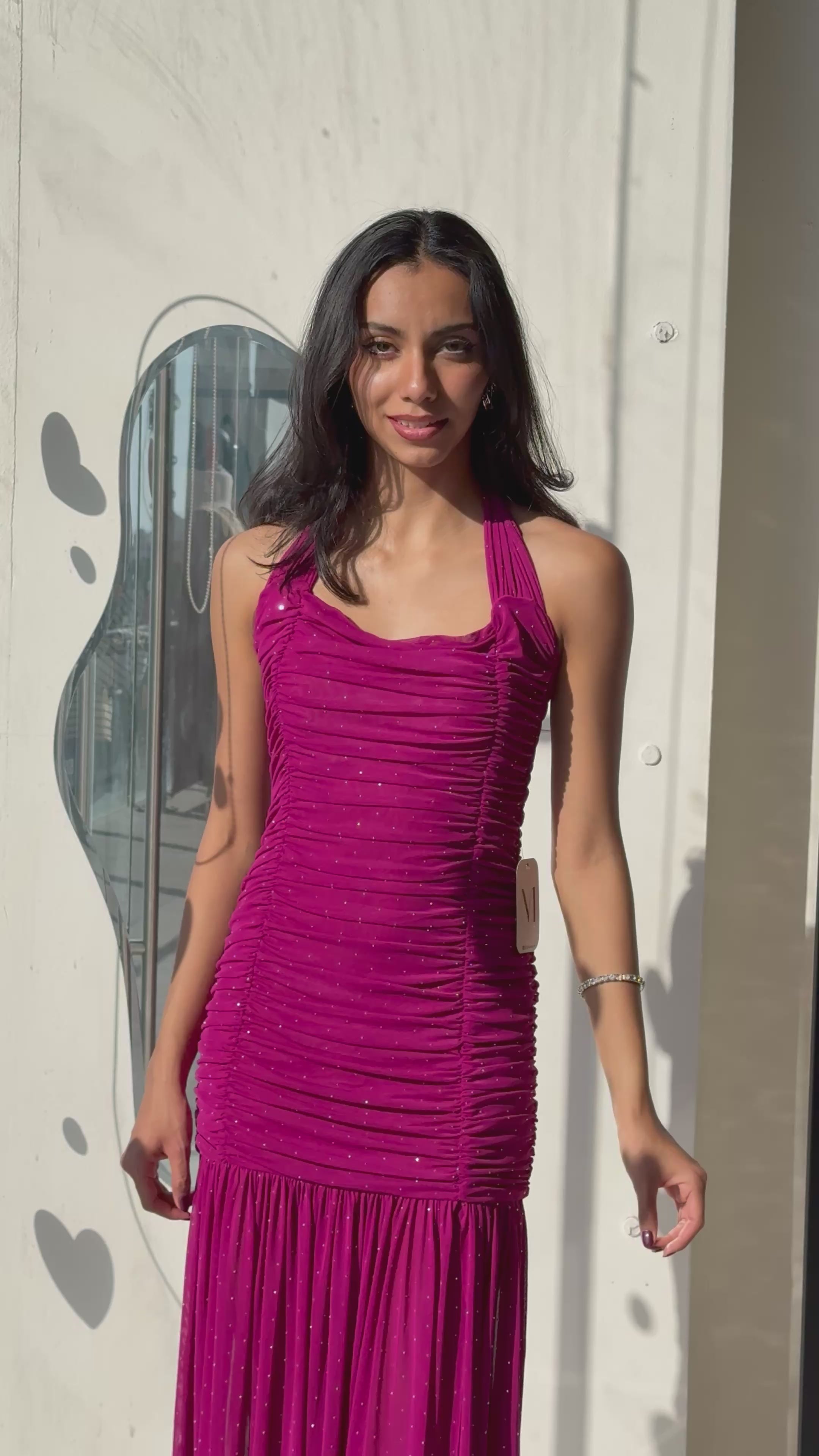 ROSA BRILLITOS HALTER